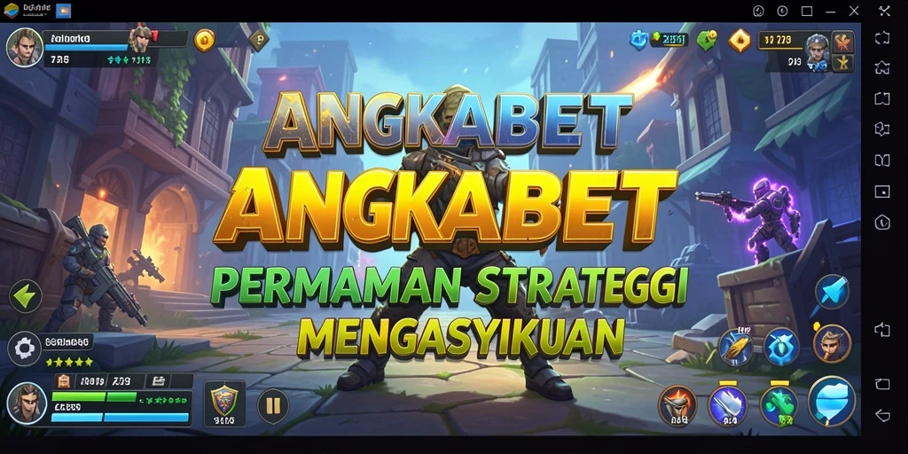 Gameplay ANGKABET yang seru dan penuh strategi.