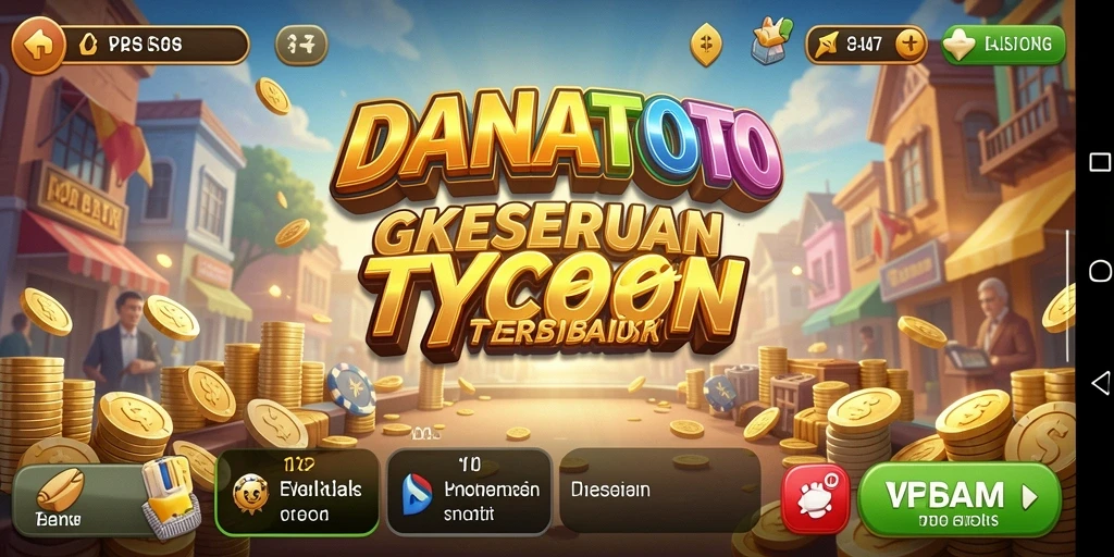 Screenshot yang menampilkan gameplay mengasyikkan dari DANATOTO.