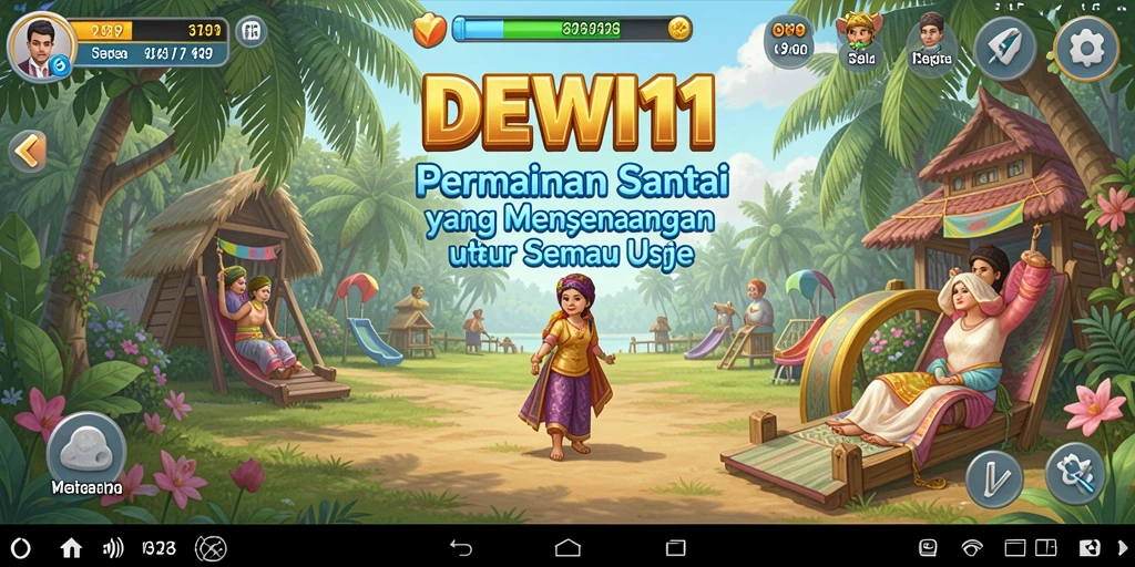 Gameplay DEWI11 yang seru dan menghibur dalam setiap tantangan.