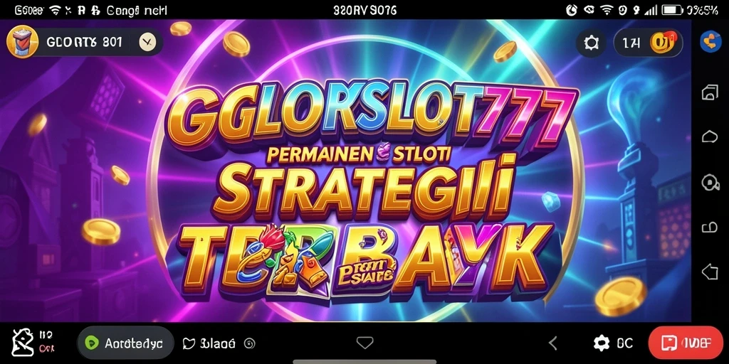 Tampilan menarik dari gameplay seru GLORYSLOT777 dengan elemen strategi.