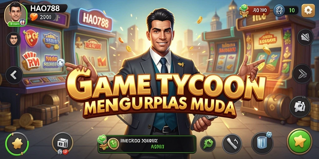 Screenshot gameplay HAO788 yang menampilkan keseruan bermain Tycoon.