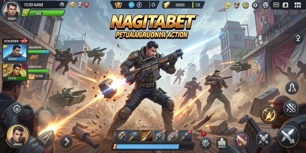 Tangkapan layar NAGITABET menampilkan aksi mendebarkan dalam gameplay.