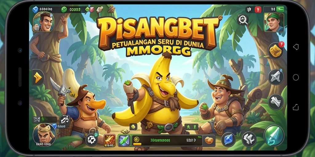 Screenshot PISANGBET menampilkan aksi seru dalam gameplay MMORPG.