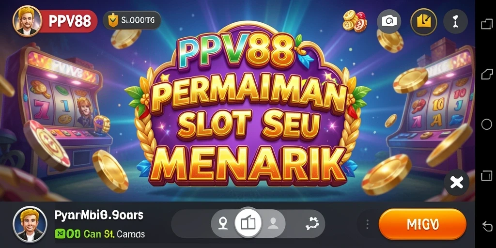 Tampilan permainan Slot PPV88 yang menarik dan seru.